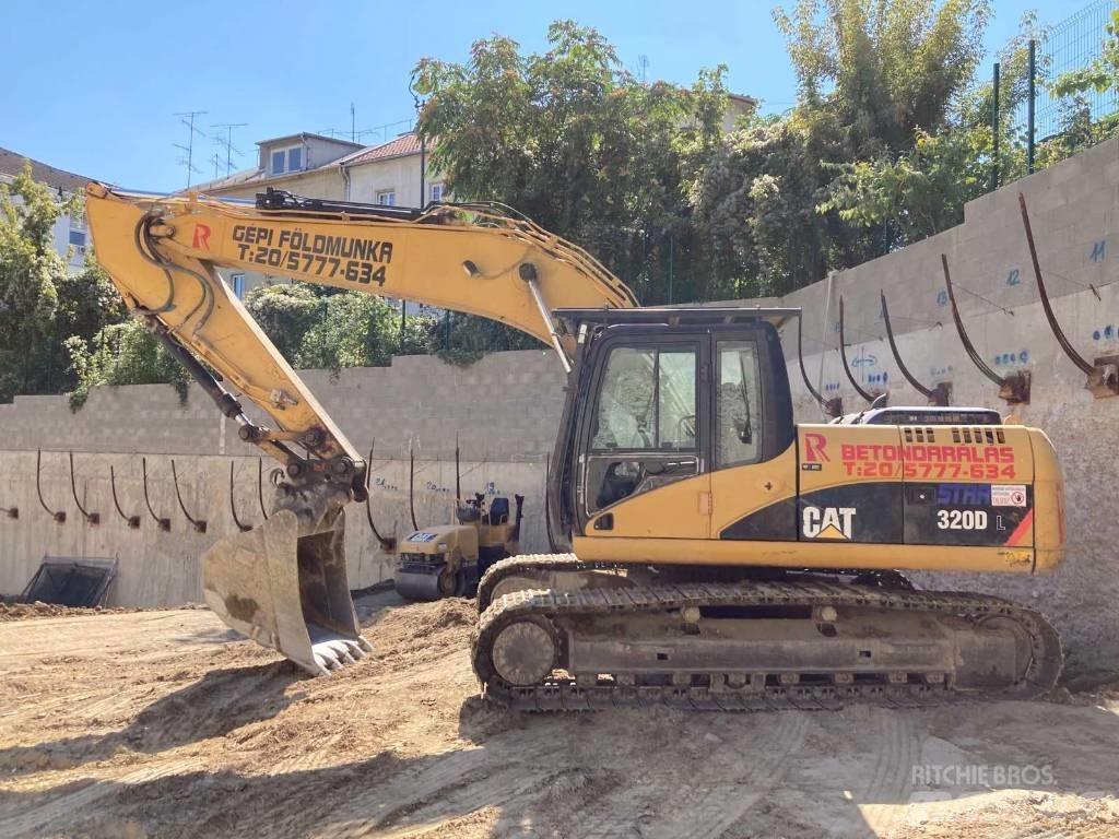 CAT 320 D L Pásová rýpadla