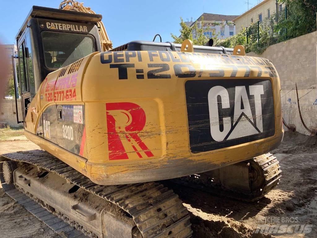 CAT 320 D L Pásová rýpadla