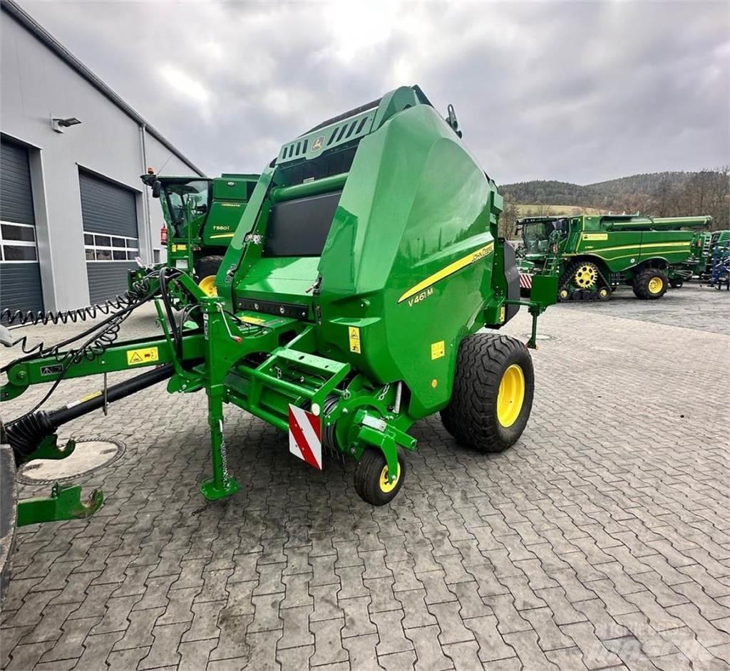 John Deere V461M Lis na válcové balíky