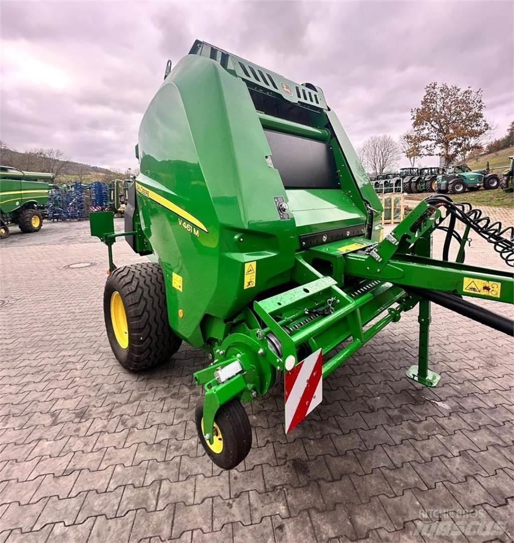John Deere V461M Lis na válcové balíky