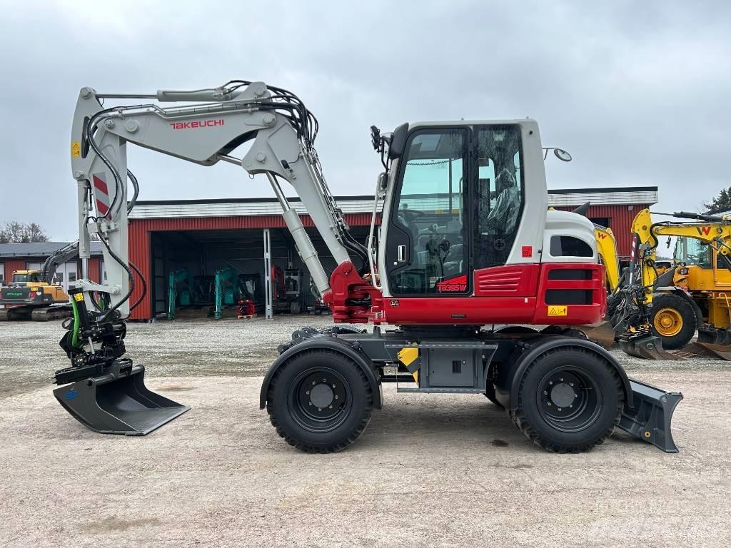 Takeuchi TB395W Kolová rýpadla
