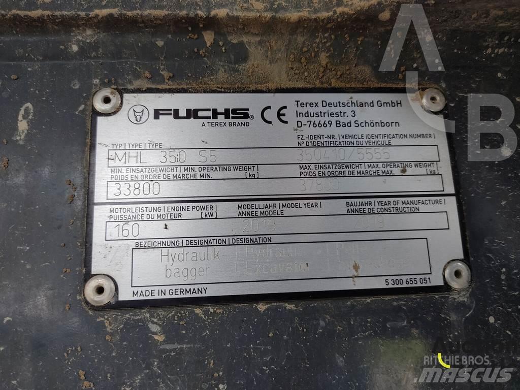 Fuchs MHL 350 Stroje pro manipulaci s odpadem