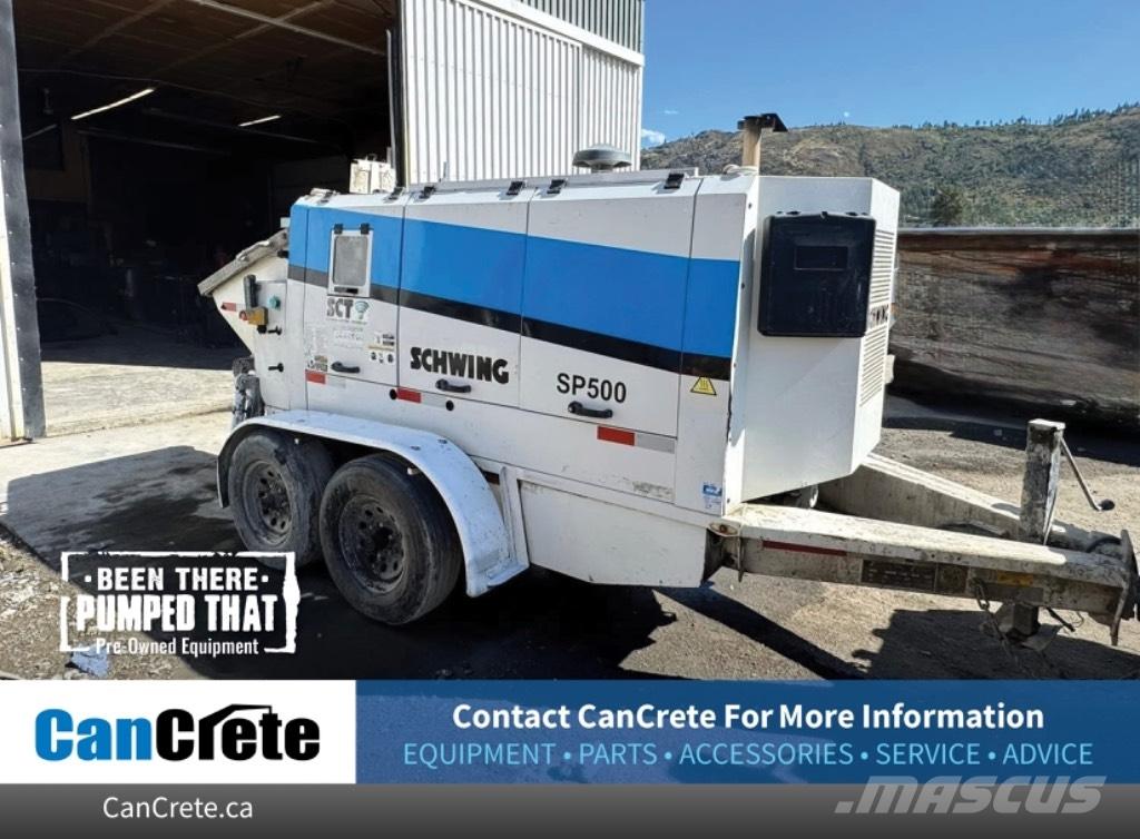 Schwing SP500 (#1049) Nákladní auta s čerpadly betonu