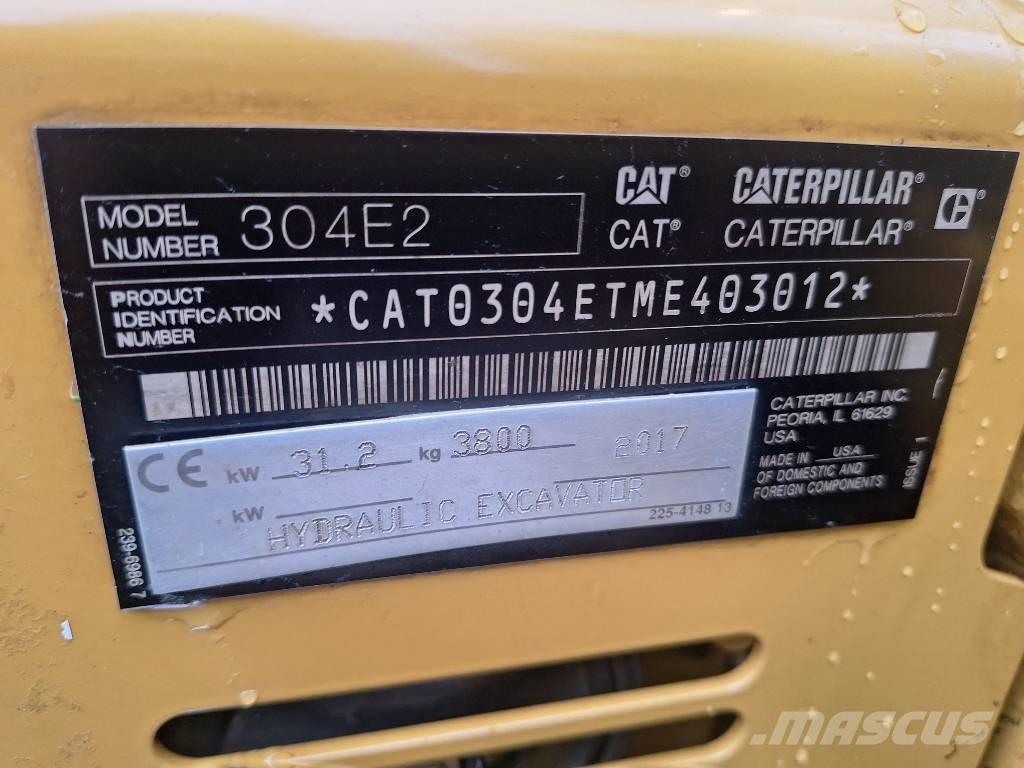 CAT 304 E CR Mini rýpadla < 7t