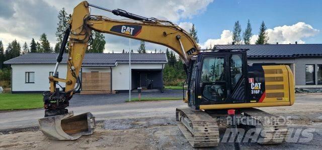 CAT 316FL Pásová rýpadla