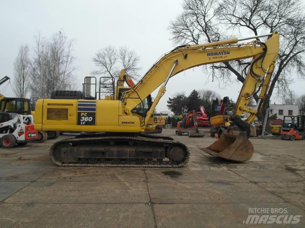 Komatsu PC 360 LC-10 Pásová rýpadla