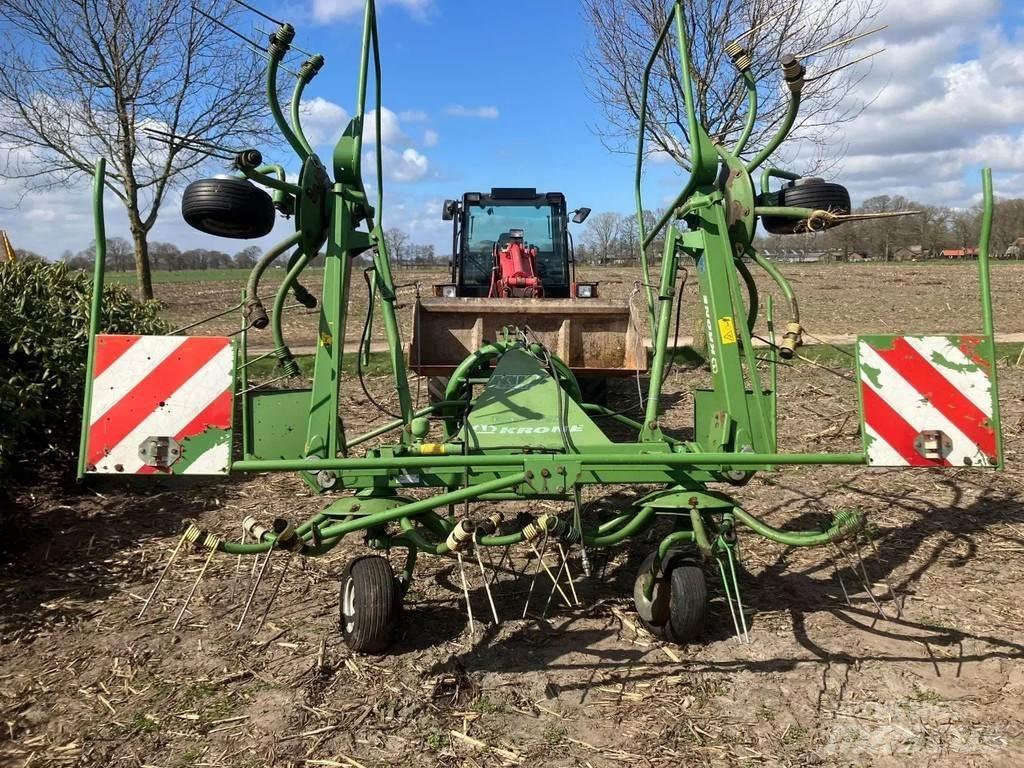 Krone Hooischudder Obraceče a shrabovače sena