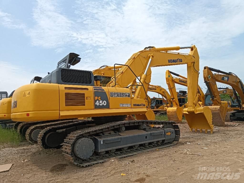 Komatsu PC 450-8 Pásová rýpadla