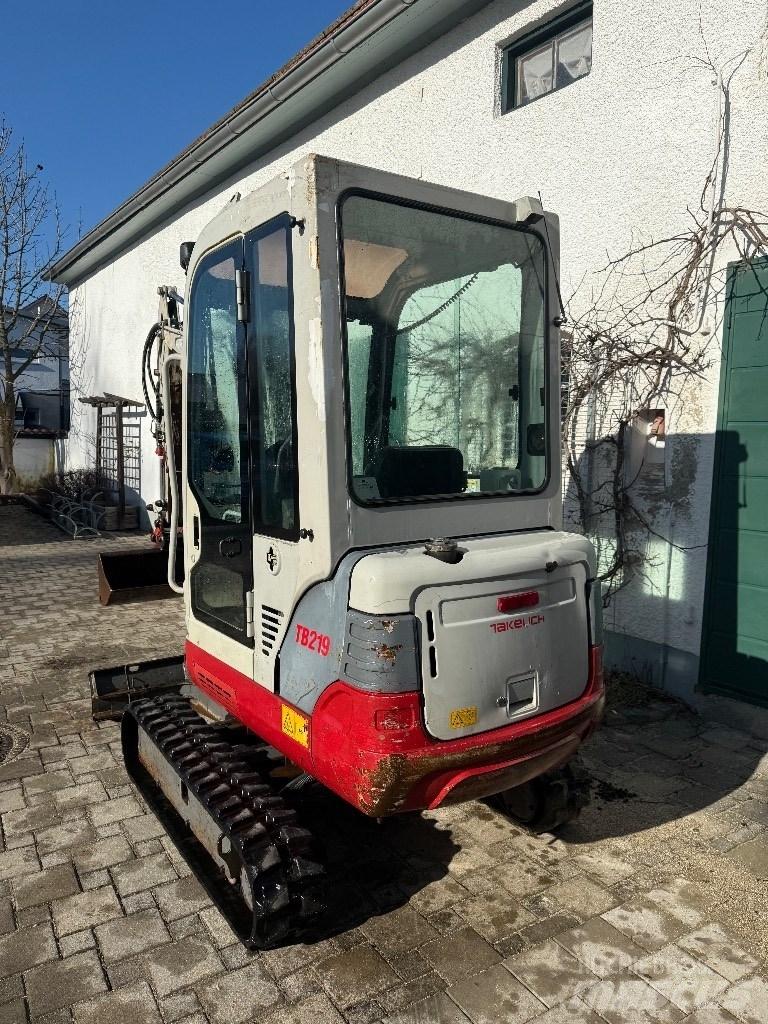 Takeuchi TB 219 Mini rýpadla < 7t