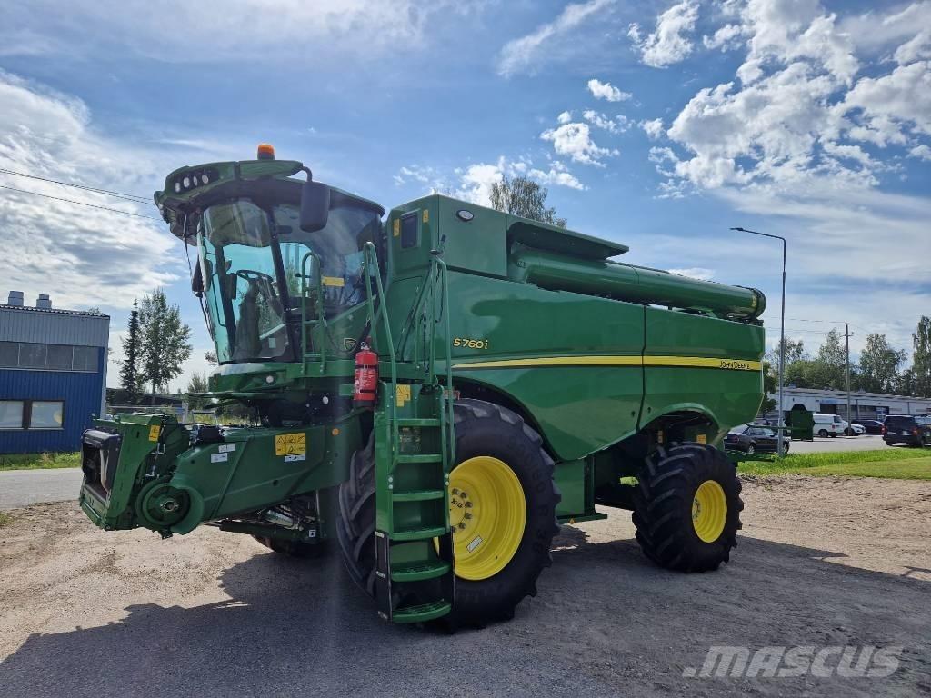 John Deere S760 Sklízecí mlátičky