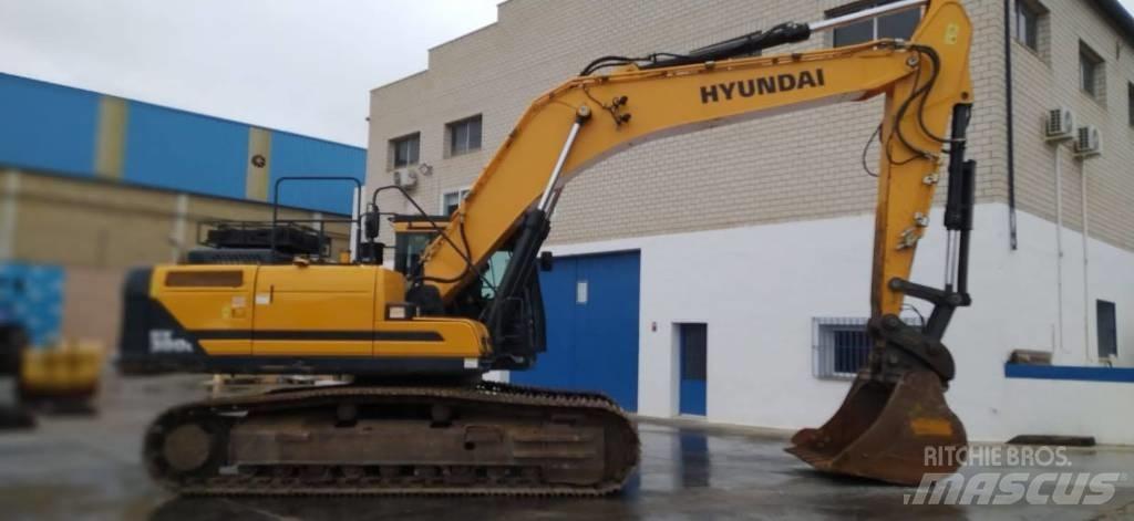 Hyundai HX 300 L Pásová rýpadla