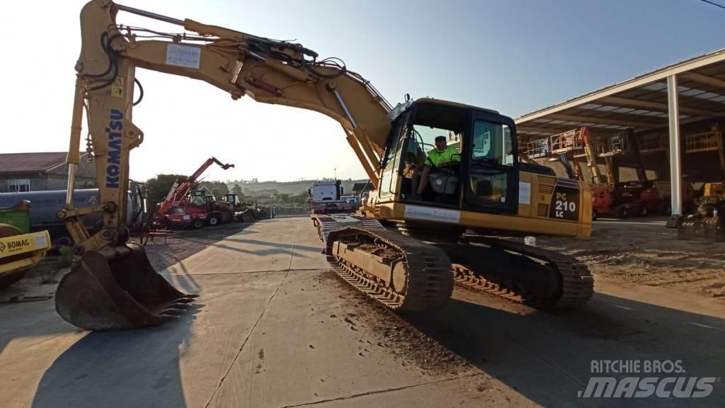Komatsu PC 210 LC-8 Pásová rýpadla