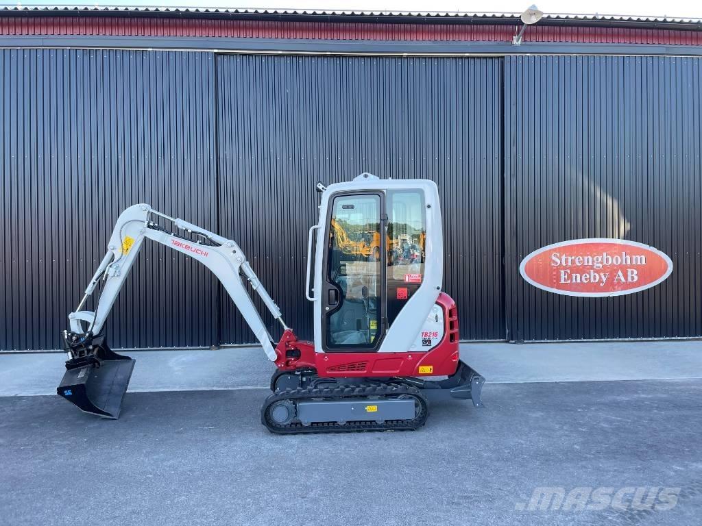Takeuchi TB 216 Mini rýpadla < 7t