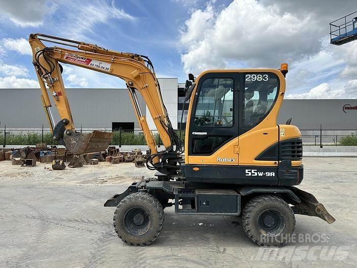 Hyundai R55W-9A Kolová rýpadla
