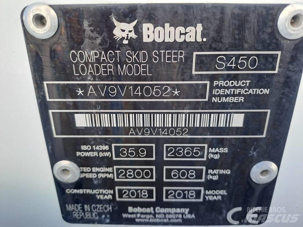 Bobcat S 450 Smykem řízené nakladače