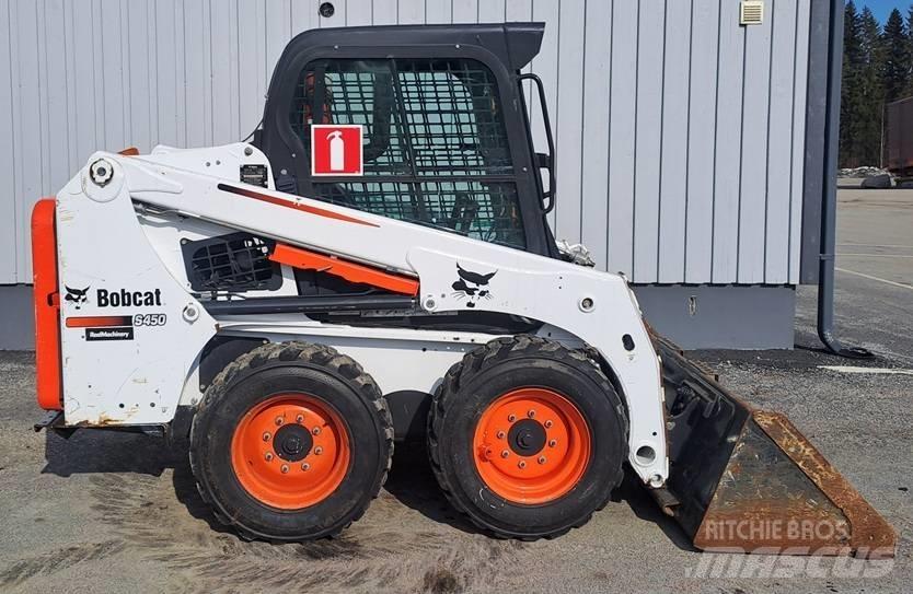 Bobcat S 450 Smykem řízené nakladače