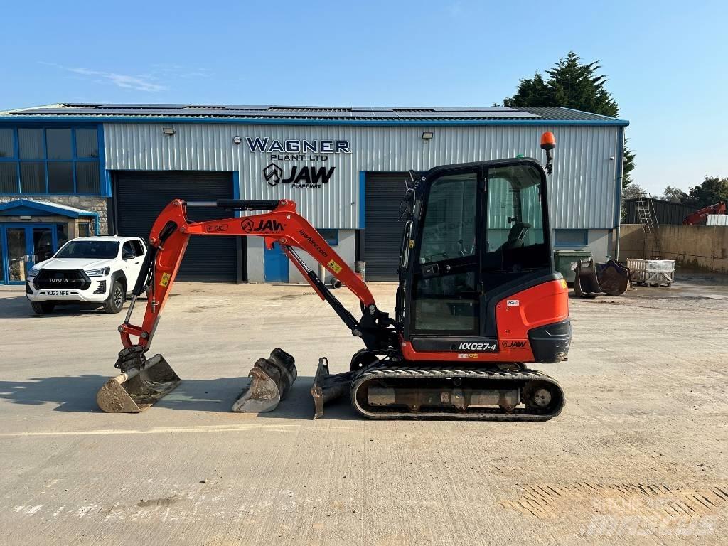 Kubota KX027-4 Mini rýpadla < 7t