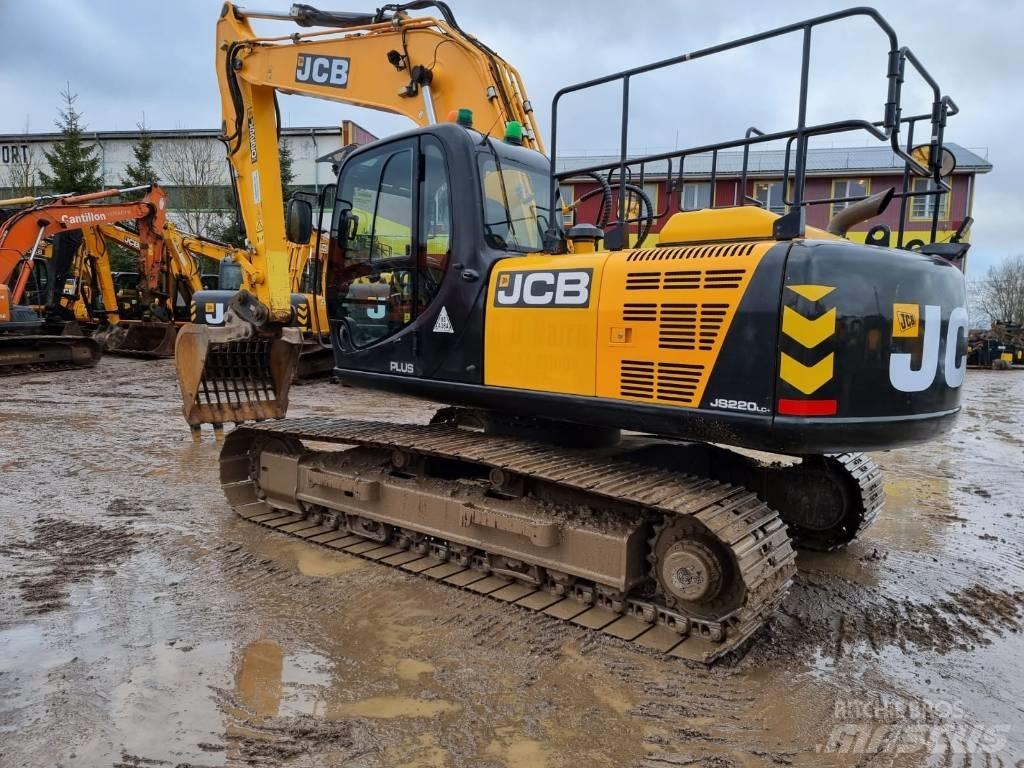 JCB JS 220LC Plus Pásová rýpadla