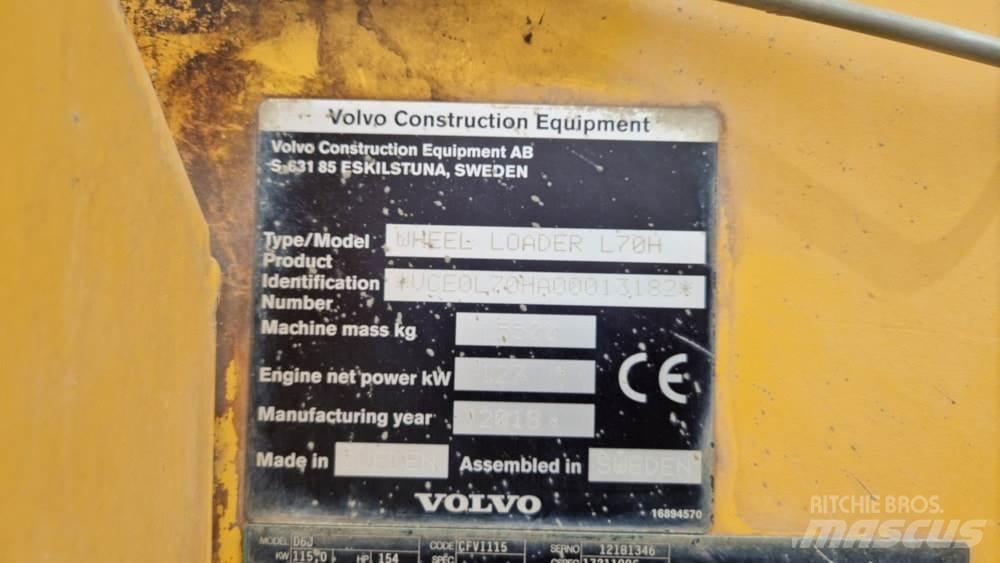 Volvo L70H Kolové nakladače