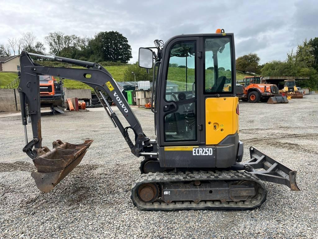 Volvo ECR 25 D Mini rýpadla < 7t