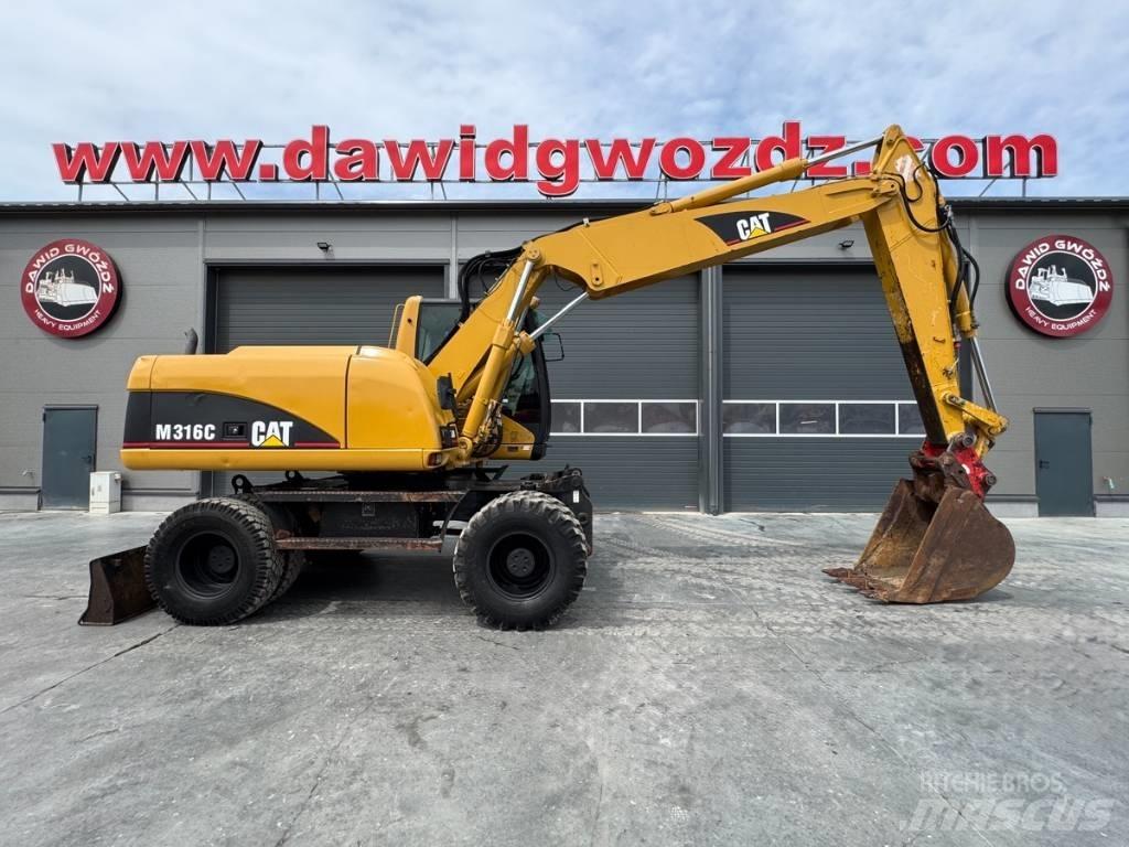 CAT M 316 C Kolová rýpadla