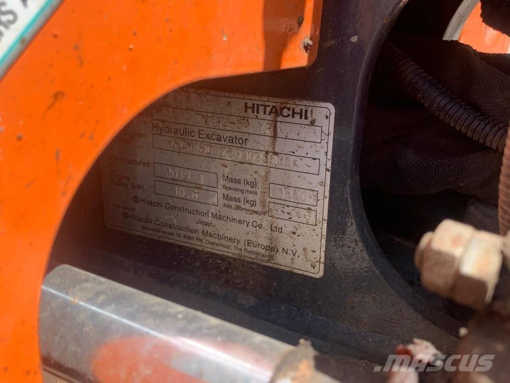 Hitachi ZX 19 U-5 Mini rýpadla < 7t