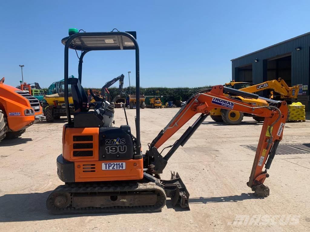 Hitachi ZX 19 U-5 Mini rýpadla < 7t