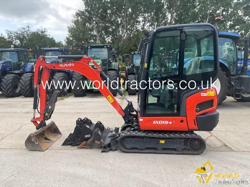Kubota KX 019-4 Mini rýpadla < 7t