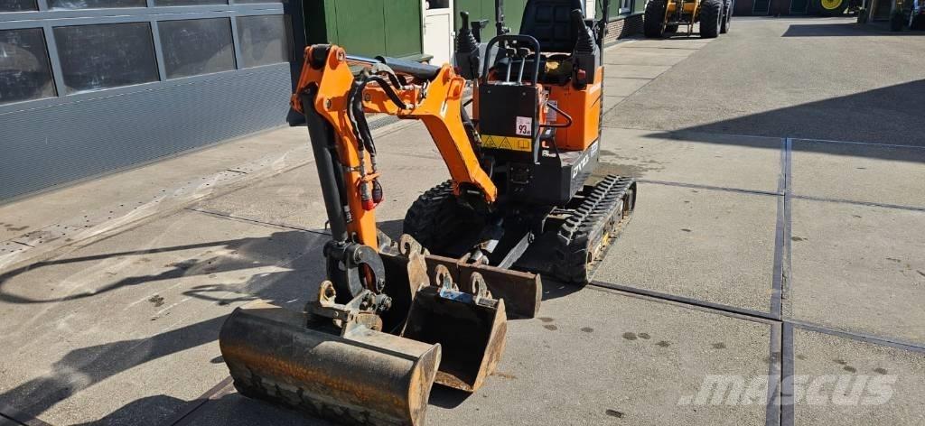 Doosan DX 10 Z Mini rýpadla < 7t