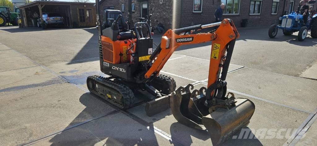 Doosan DX 10 Z Mini rýpadla < 7t