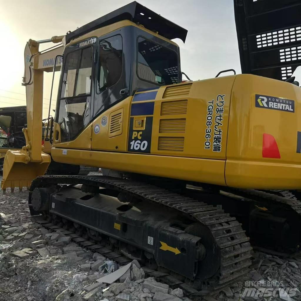 Komatsu 160-7 Pásová rýpadla