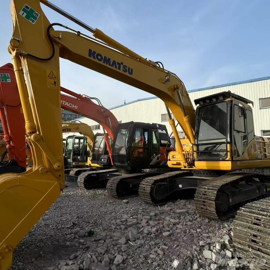 Komatsu 160-7 Pásová rýpadla