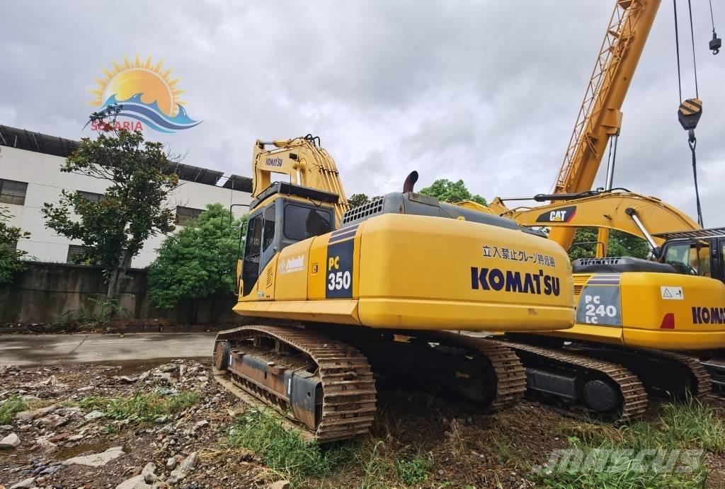 Komatsu PC 350-7 Pásová rýpadla