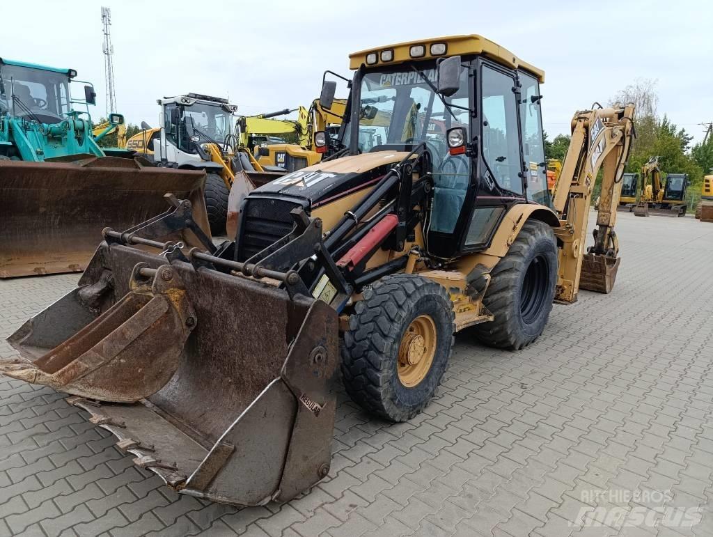 CAT 428 D Rýpadlo-nakladače