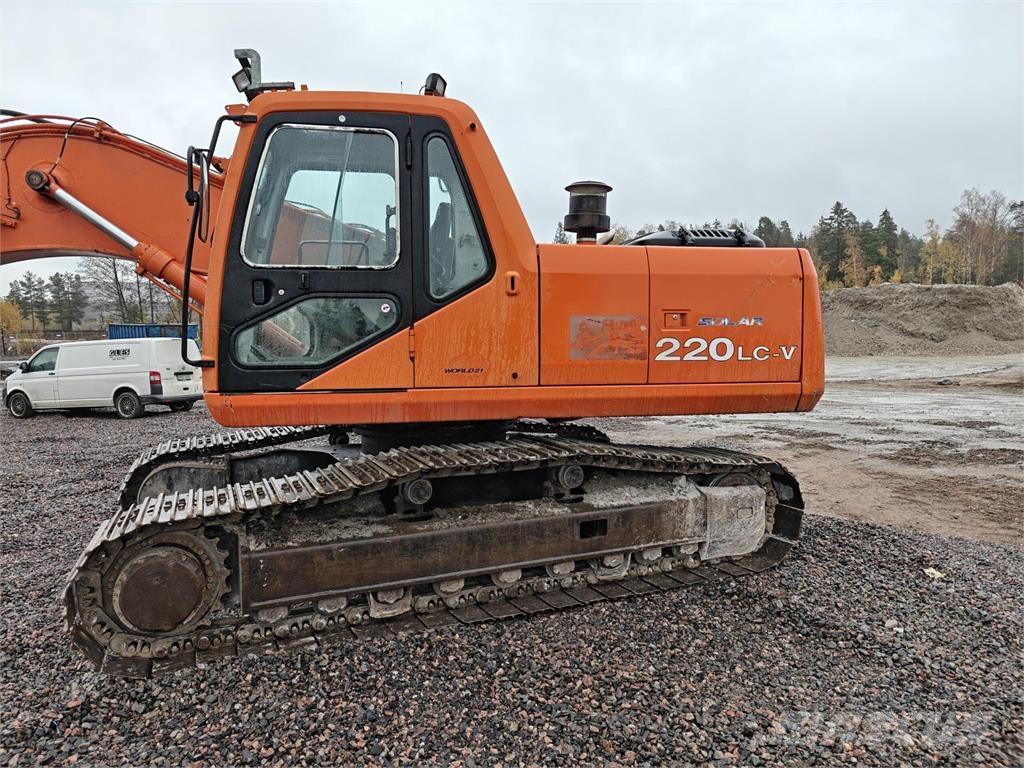 Daewoo 220 LC-V Pásová rýpadla