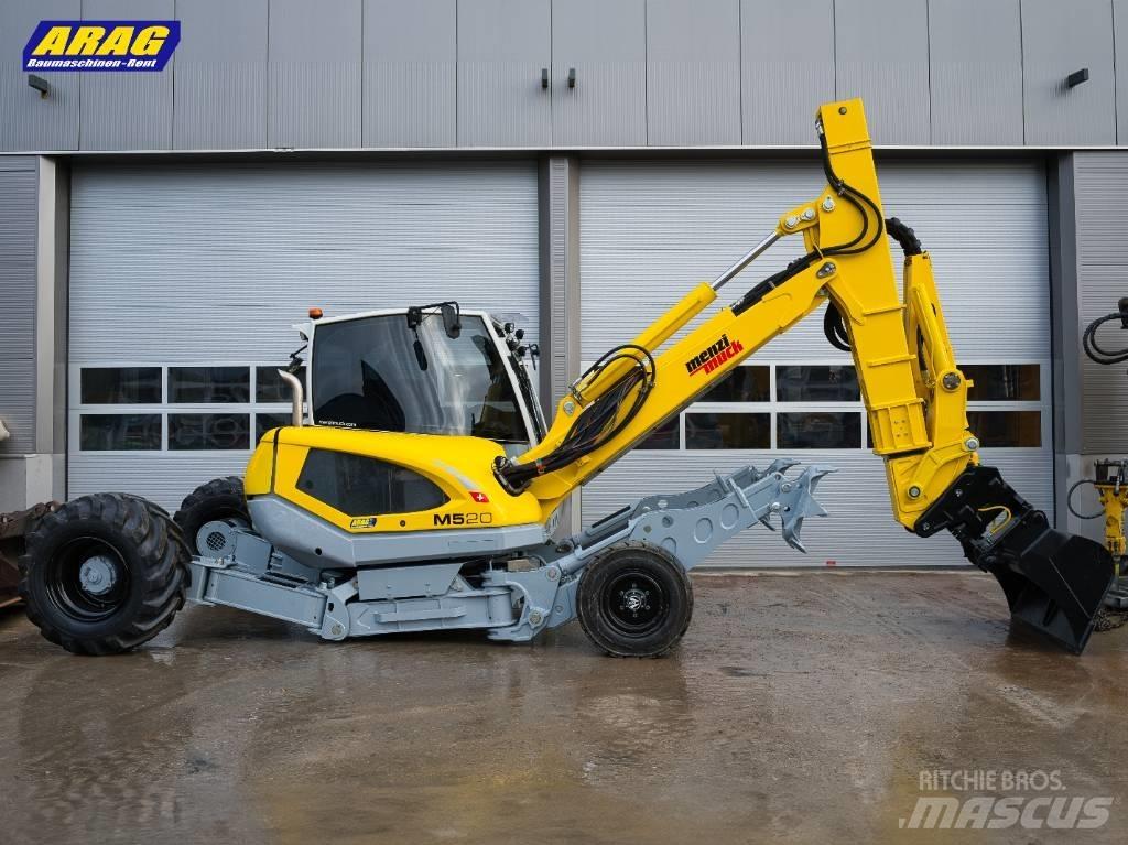 Menzi Muck M520 Kolová rýpadla