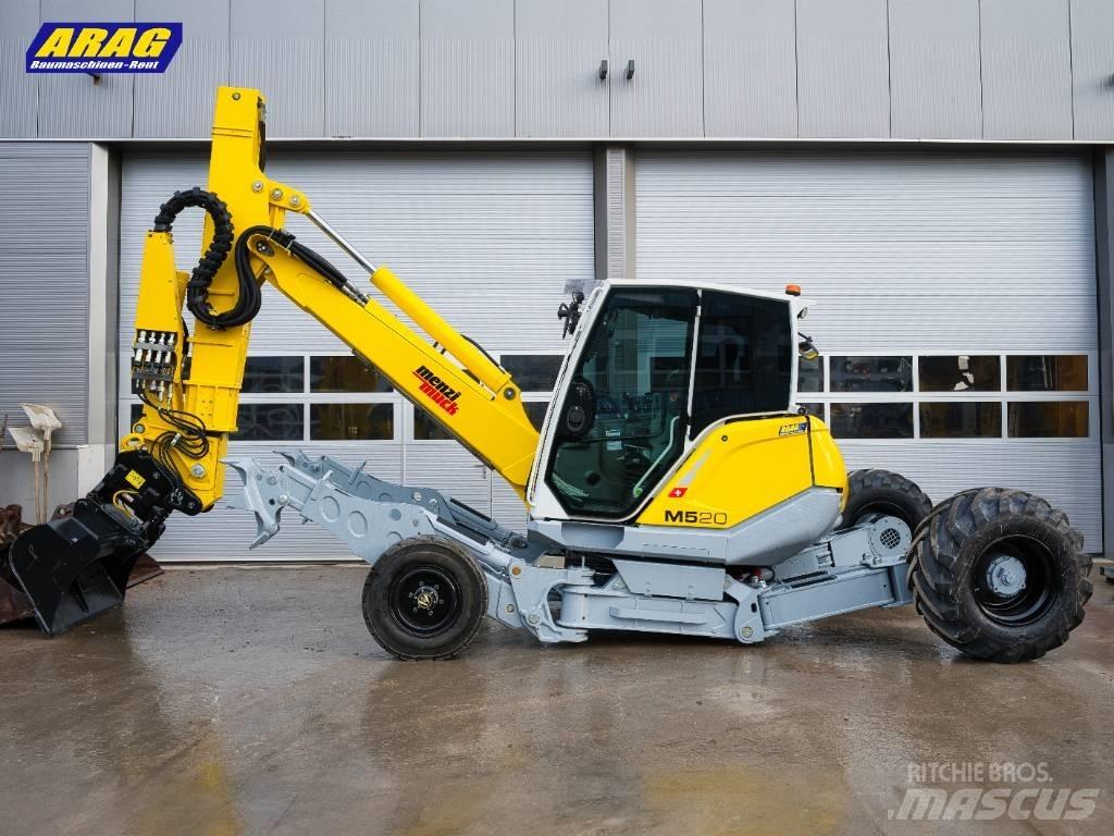 Menzi Muck M520 Kolová rýpadla