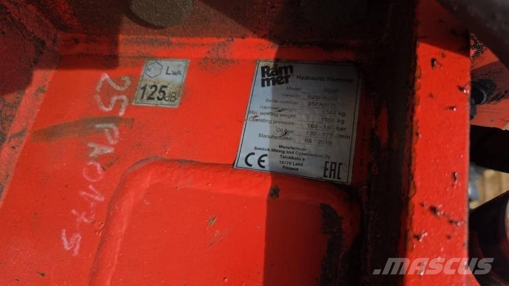 Rammer R25P Bourací kladiva / Sbíječky