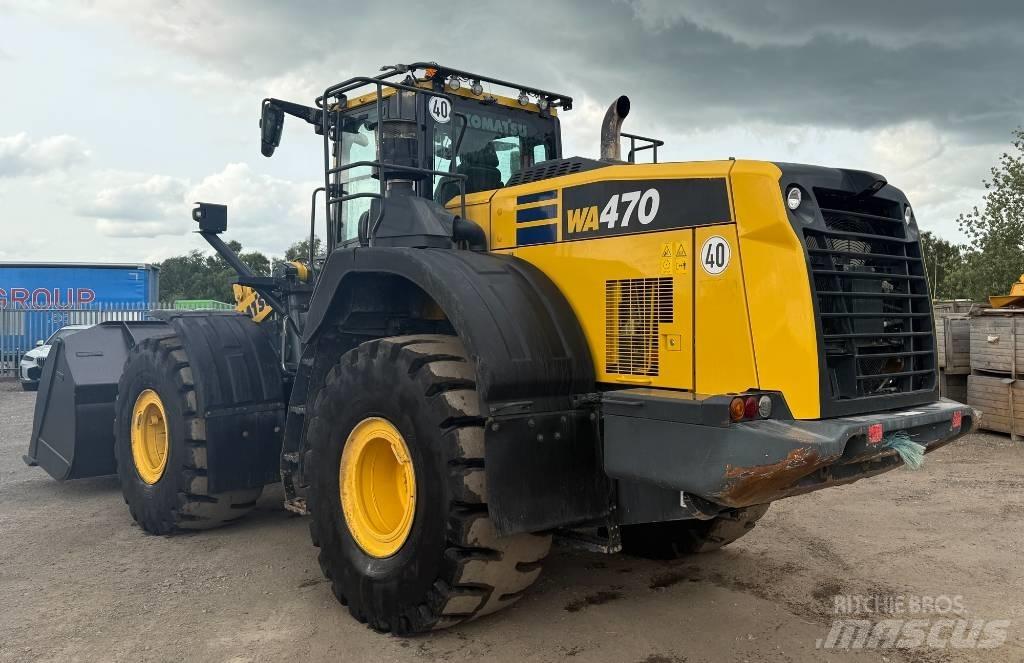 Komatsu WA470-8 Kolové nakladače