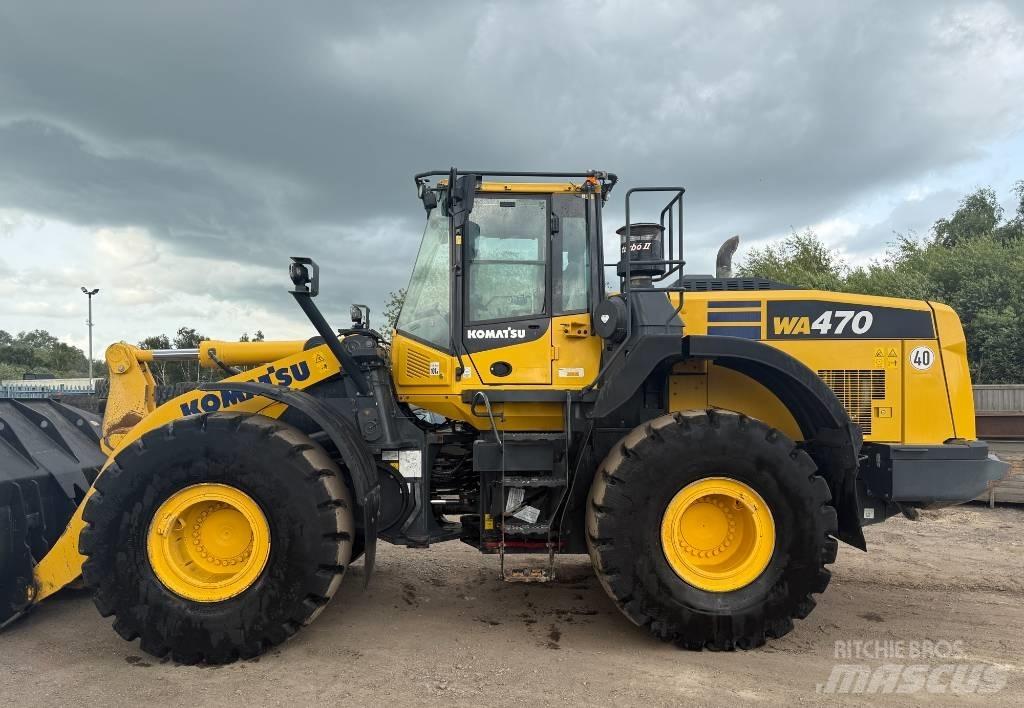 Komatsu WA470-8 Kolové nakladače