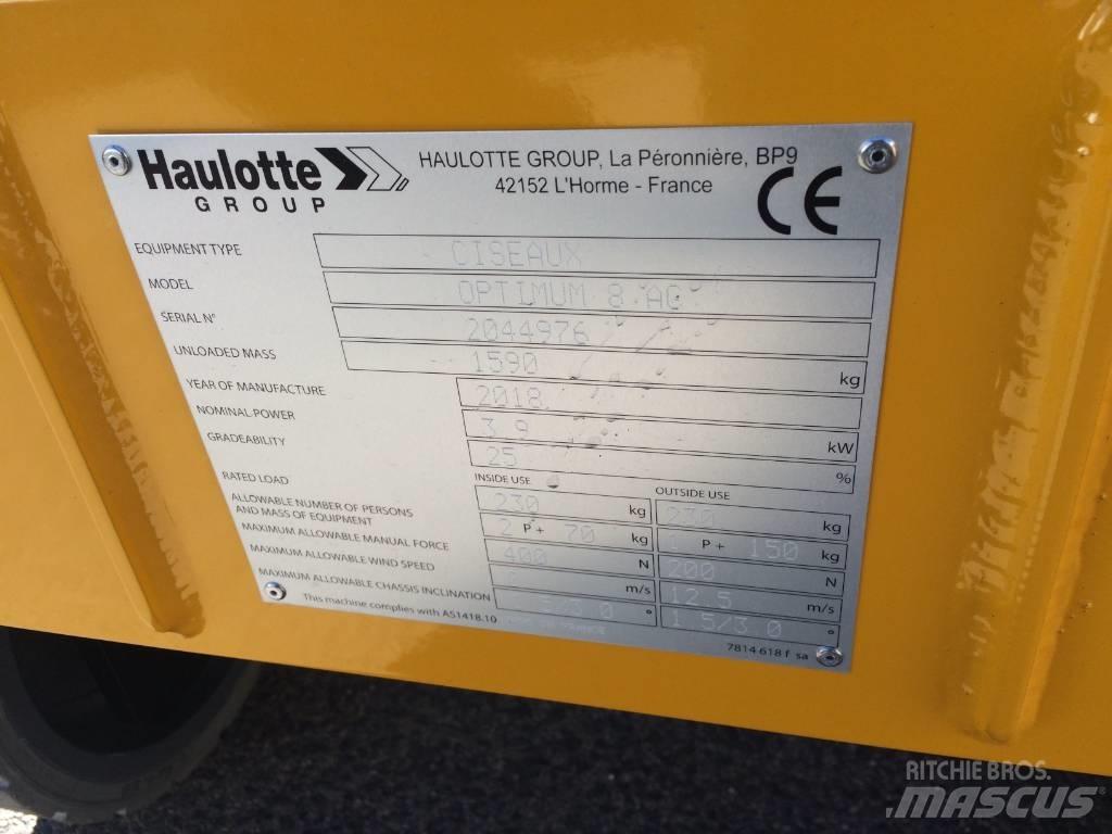 Haulotte Optimum  8 Nůžková zvedací plošina