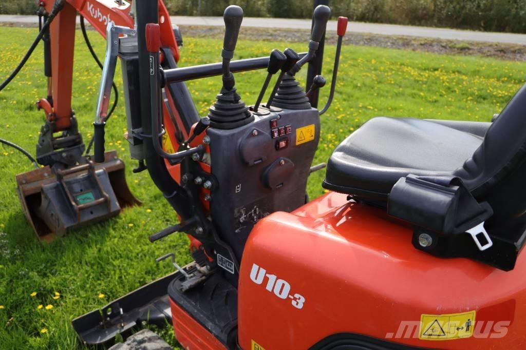 Kubota U10-3 Mini rýpadla < 7t