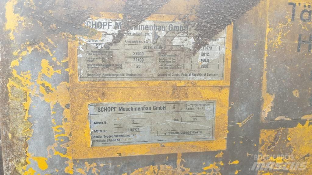 Schopf SFL65 Podzemní nakladače