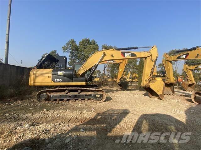 CAT 329D Pásová rýpadla