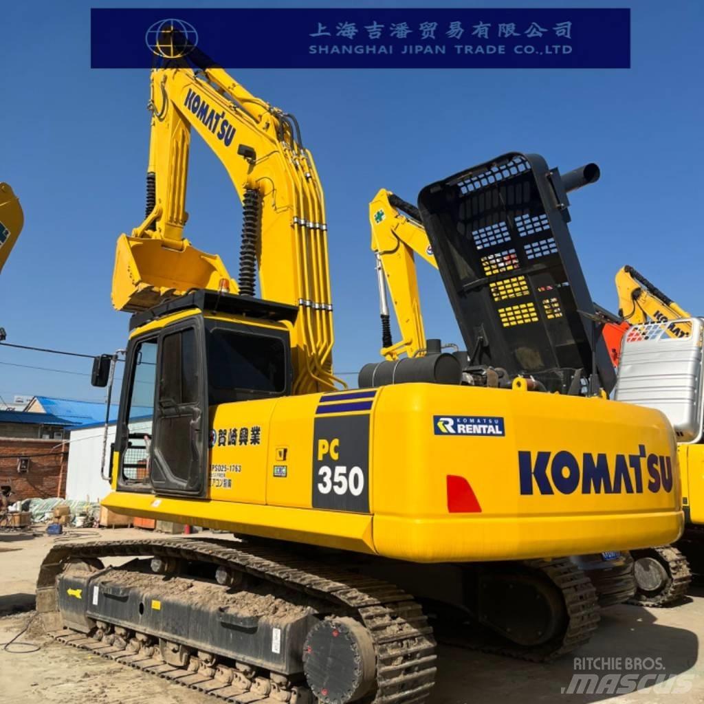 Komatsu PC 350 Pásová rýpadla