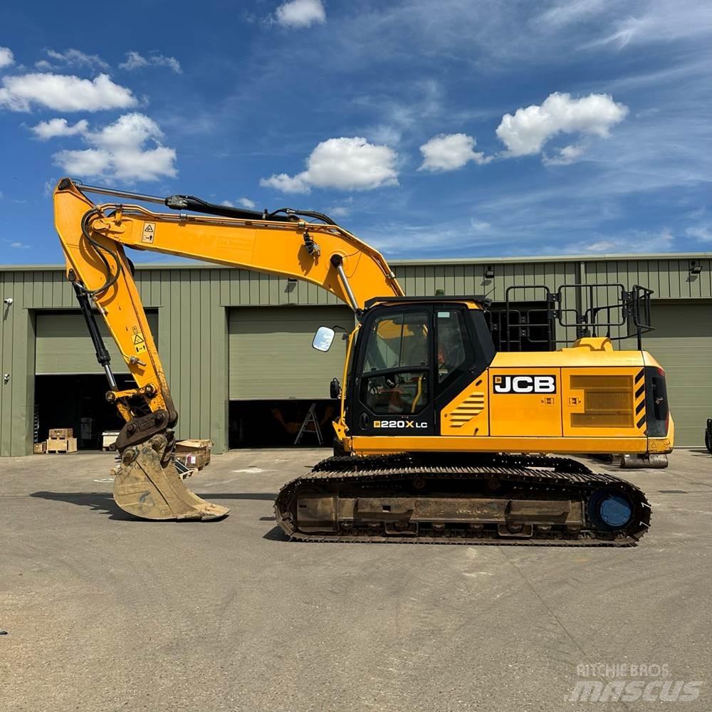 JCB 220X Pásová rýpadla
