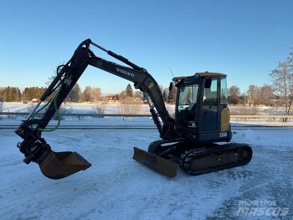 Volvo ECR 50 D Mini rýpadla < 7t