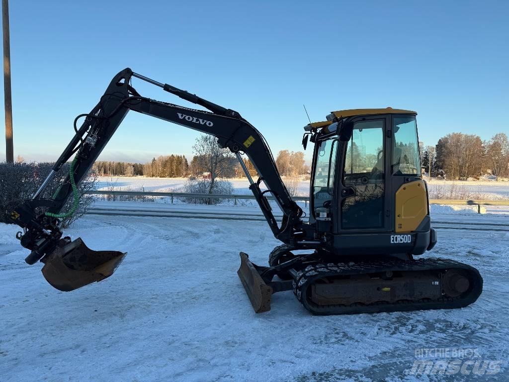 Volvo ECR 50 D Mini rýpadla < 7t