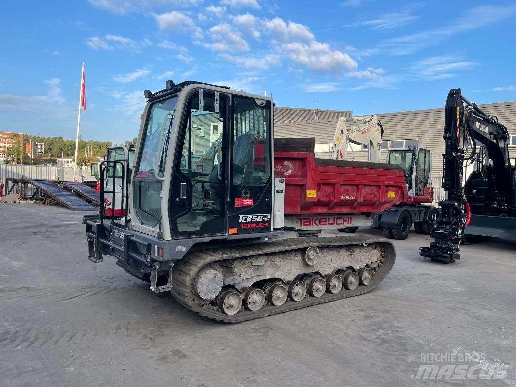 Takeuchi TCR 50 Pásové dempry