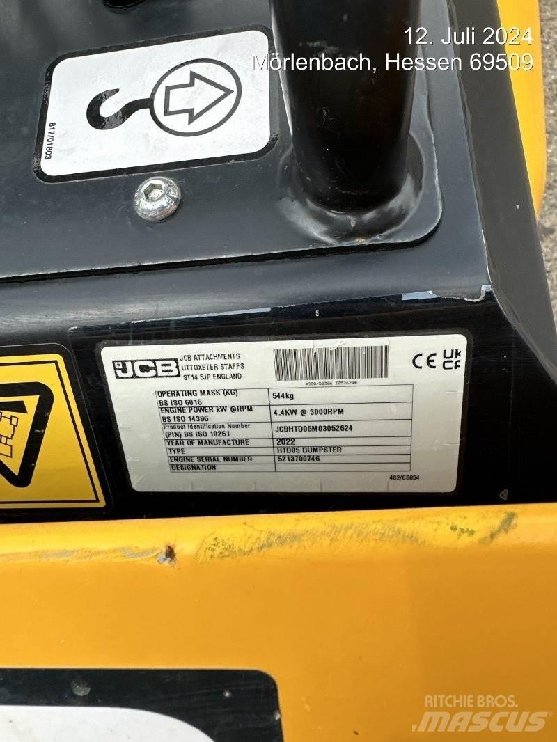 JCB HTD5 Vyklápěcí dempry